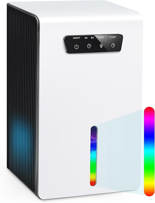 3200mL 8-16H Timer Low Noise 360 Airglow Auto Shut Off Dehumidifier NEW