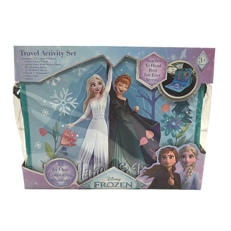 Disney Frozen 2 Travel Activity Stationery and Colouring Set for Ages 3 Plus NEW