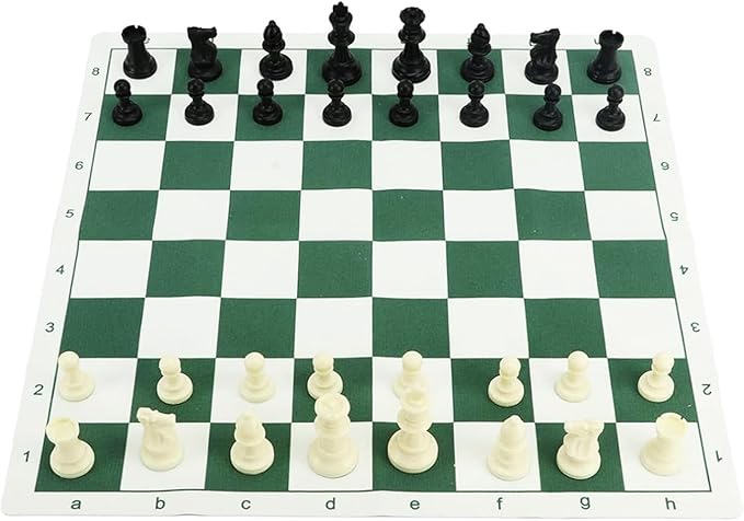 Beauties Factory Roll Up Portable Chess Set with Carry Case 50x50cm NEW