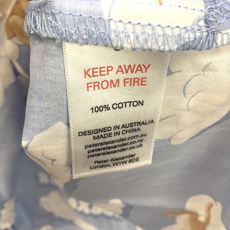 Peter Alexander Penny On A Cloud Blue Shortie PJ Set Ladies Size Small NEW