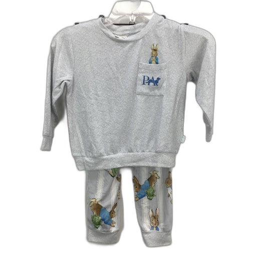 Peter Alexander Peter Rabbit Plush Long Pyjama Set Junior Boys Size Youth 4 NEW