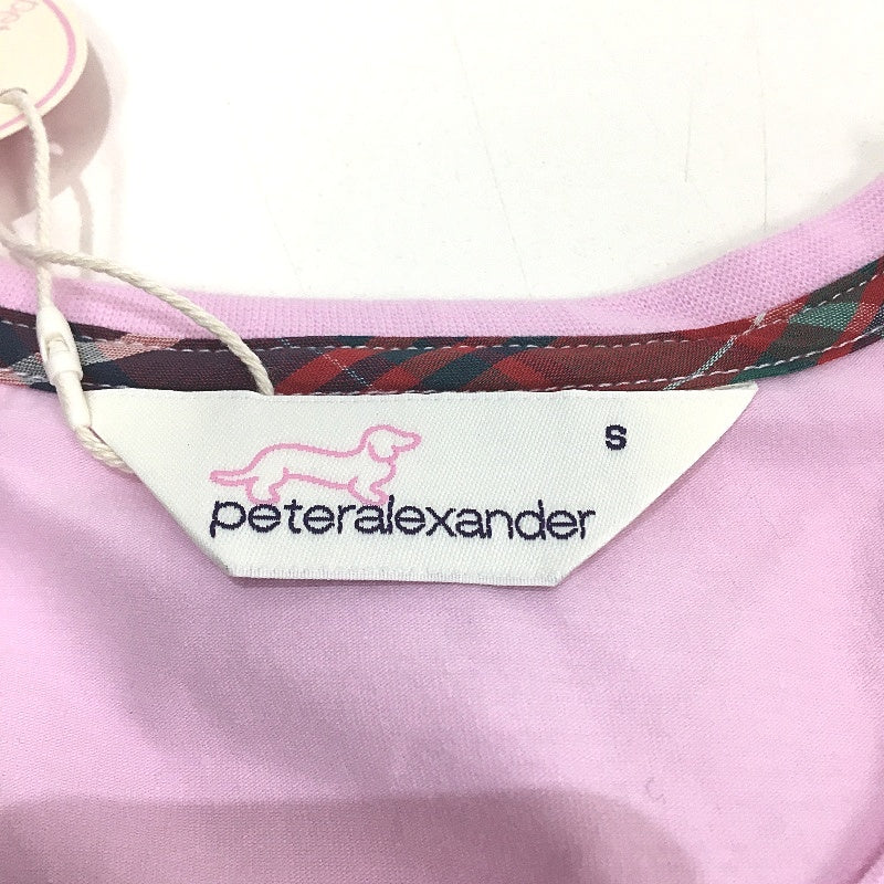 Peter Alexander Teddy Bear Pink Baby Tee Shirt Ladies Size Small NEW