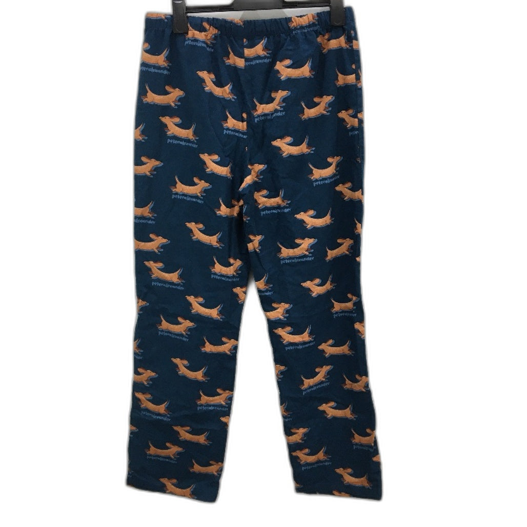 Peter Alexander Dashing Penny Navy Blue Pyjama Pants Mens Size Large NEW