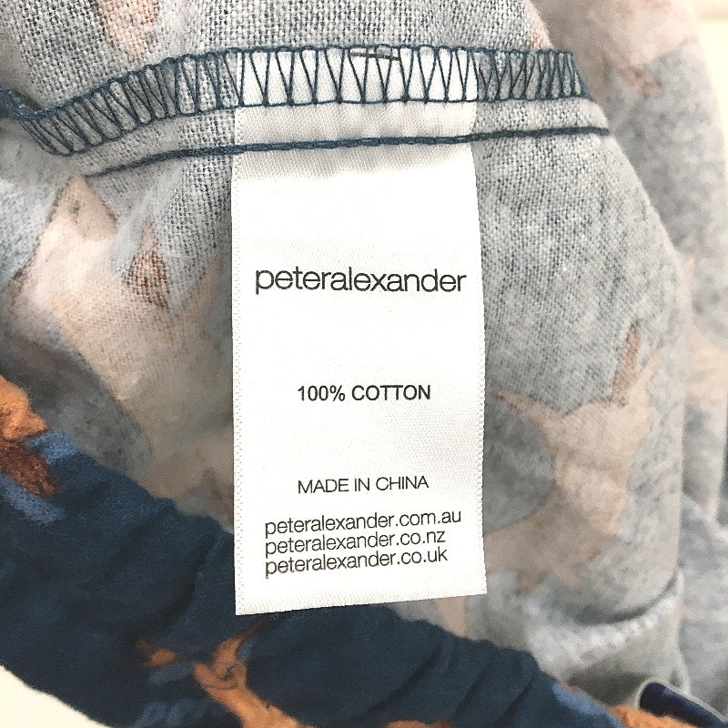 Peter Alexander Dashing Penny Navy Blue Pyjama Pants Mens Size Large NEW