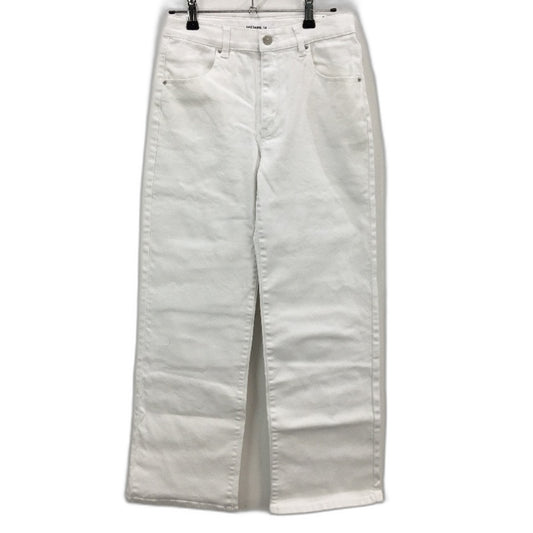 Just Jeans Baggy Relaxed Mid Rise Bright White Denim Jeans Ladies Size AU 14 NEW