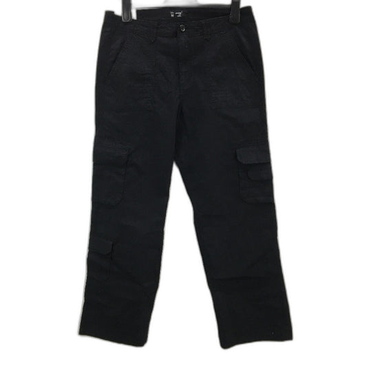 Jay Jays Lyla High Rise Comfort Stretch Black Cargo Pants Ladies Size AU 14 NEW