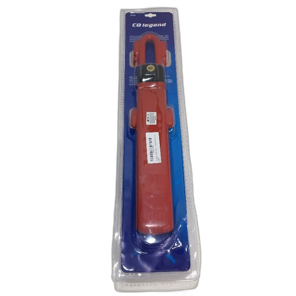 Blissora Heavy Duty Antitheft Device Adjustable Steering Wheel Lock Red NEW