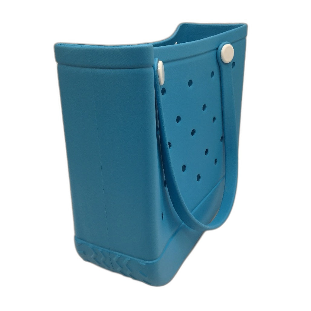 Jiusege Blue EVA Durable Waterproof Rubber Tread Base Sandproof Beach Tote NEW