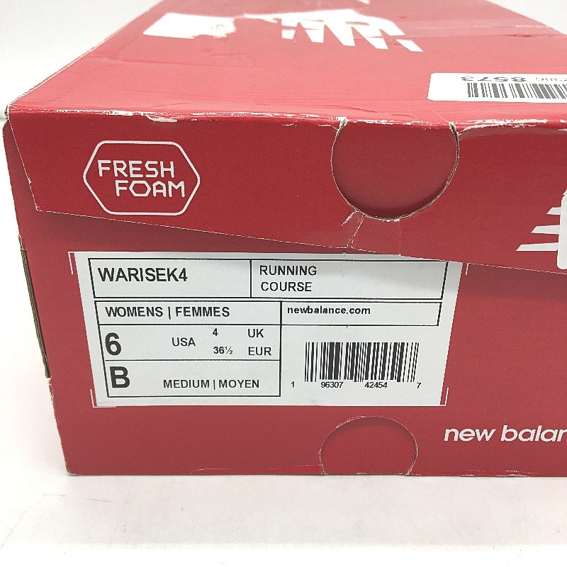 New Balance Arishi Fresh Foam Athletic Black Running Shoes Ladies Sz US 6 NEW
