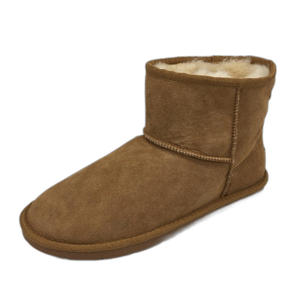 UGG Boots Australian Double Face Sheepskin Chesnut Unisex Size EU 44 M11 L13 NEW