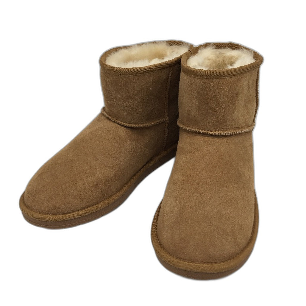 UGG Boots Australian Double Face Sheepskin Chesnut Unisex Size EU 44 M11 L13 NEW