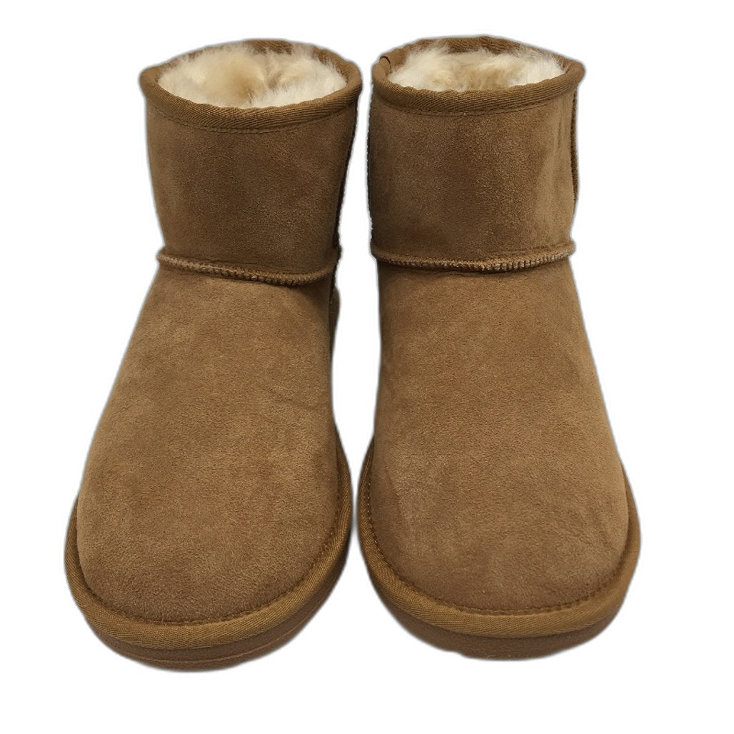 UGG Boots Australian Double Face Sheepskin Chesnut Unisex Size EU 44 M11 L13 NEW