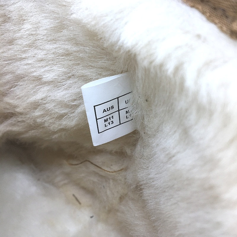 UGG Boots Australian Double Face Sheepskin Chesnut Unisex Size EU 44 M11 L13 NEW
