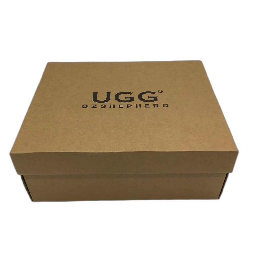 UGG Boots Australian Double Face Sheepskin Chesnut Unisex Size EU 44 M11 L13 NEW