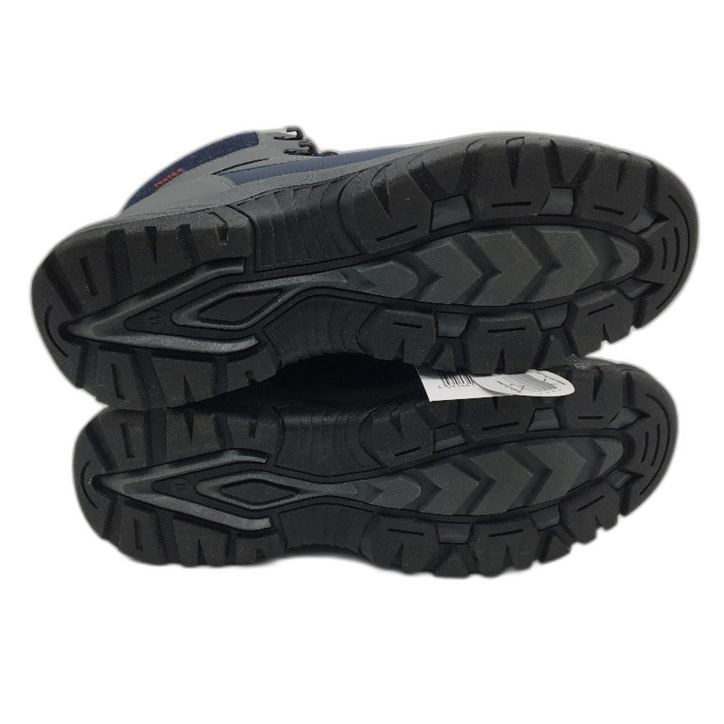 Crane Snow Extreme Thermoboots Fleece Lined Lace Up Grey Navy Mens Size 11 NEW