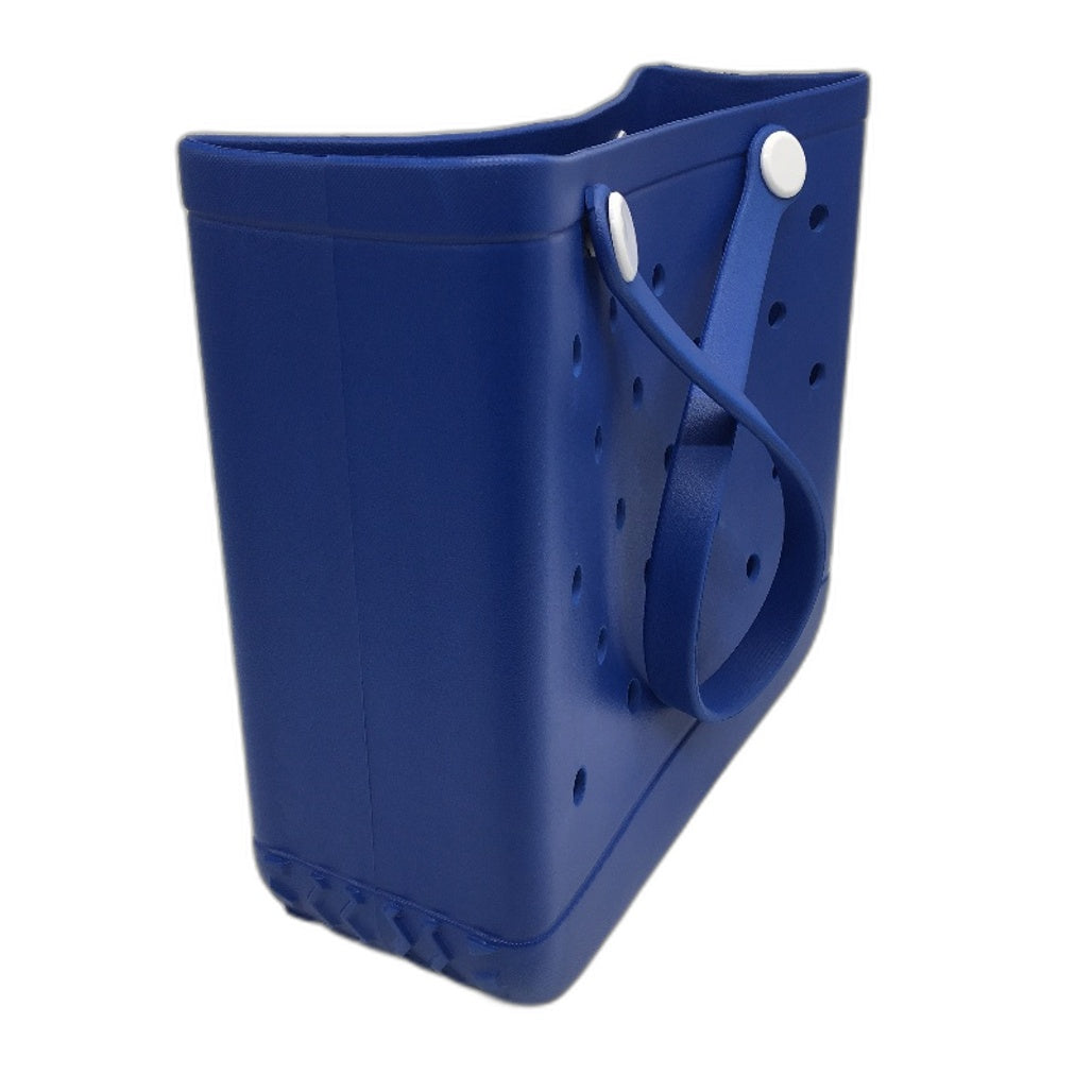 Jiusege Royal Blue Durable Waterproof Rubber Tread Base Sandproof Beach Tote NEW