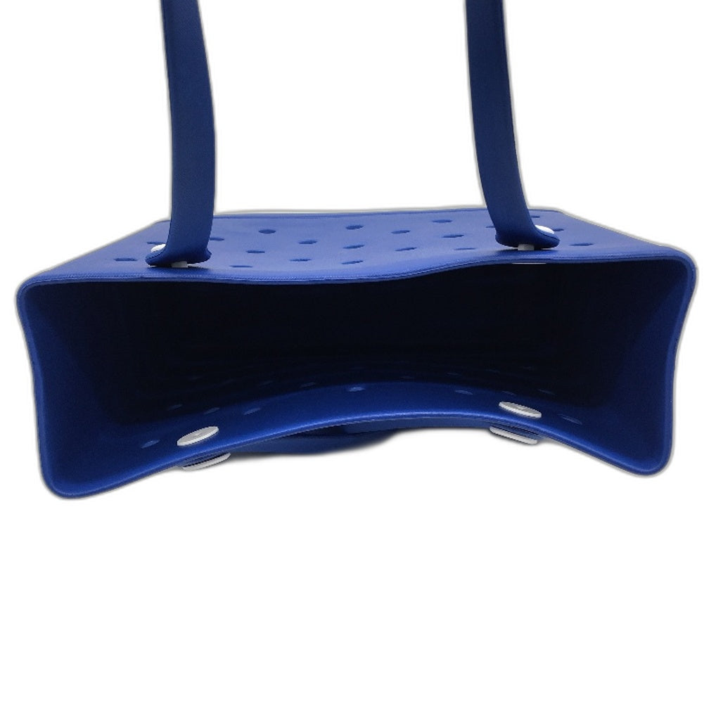 Jiusege Royal Blue Durable Waterproof Rubber Tread Base Sandproof Beach Tote NEW