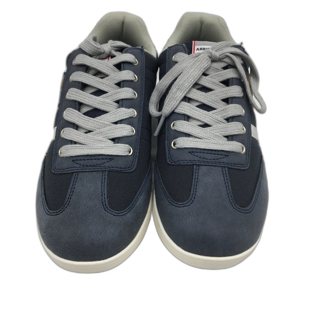 Arrigo Bello Navy Blue Lightweight Lace Up Casual Shoe Mens US 9 EU 42 NEW
