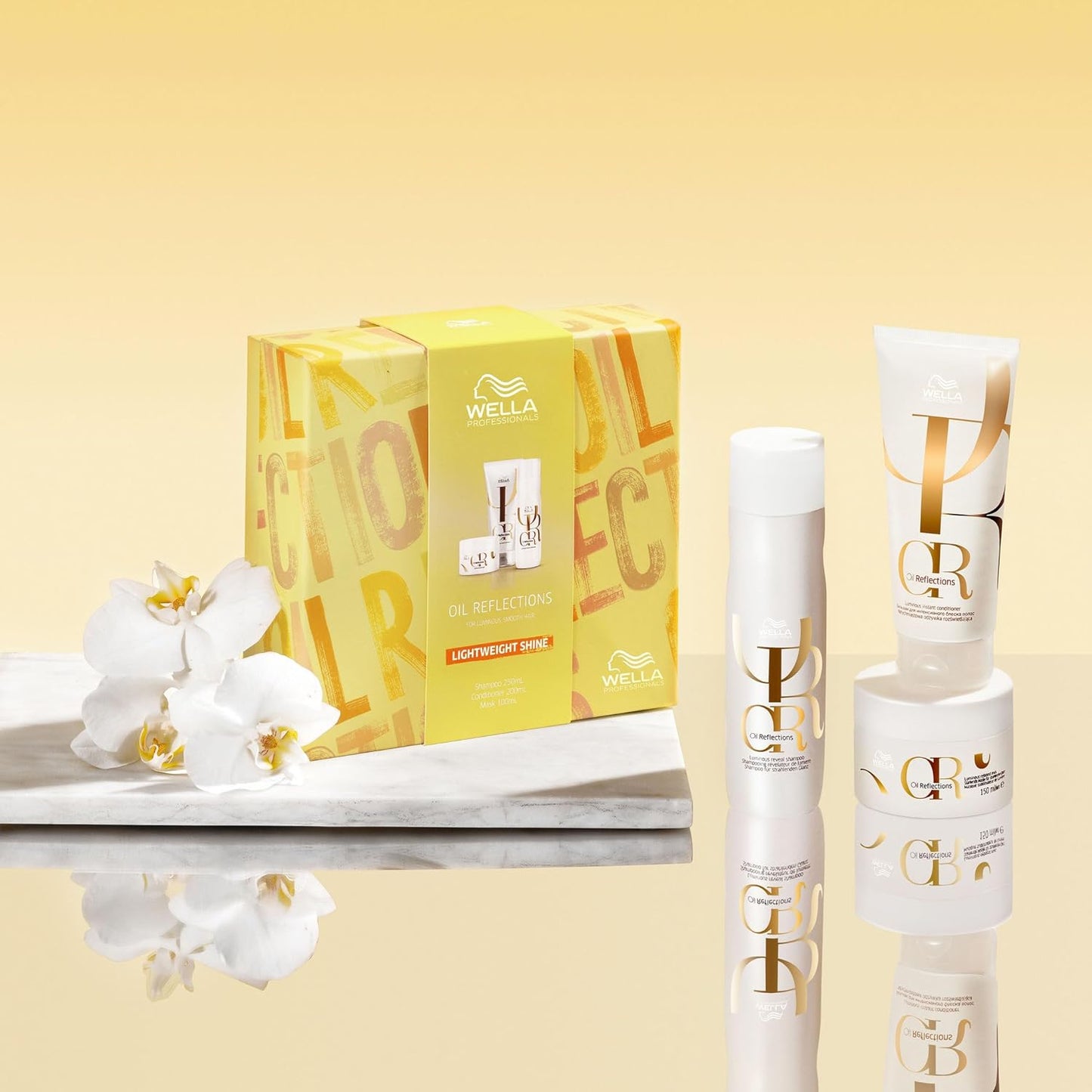 Wella Professionals Lightweight Shine Oil Reflections Trio Set Gift Pack NEW