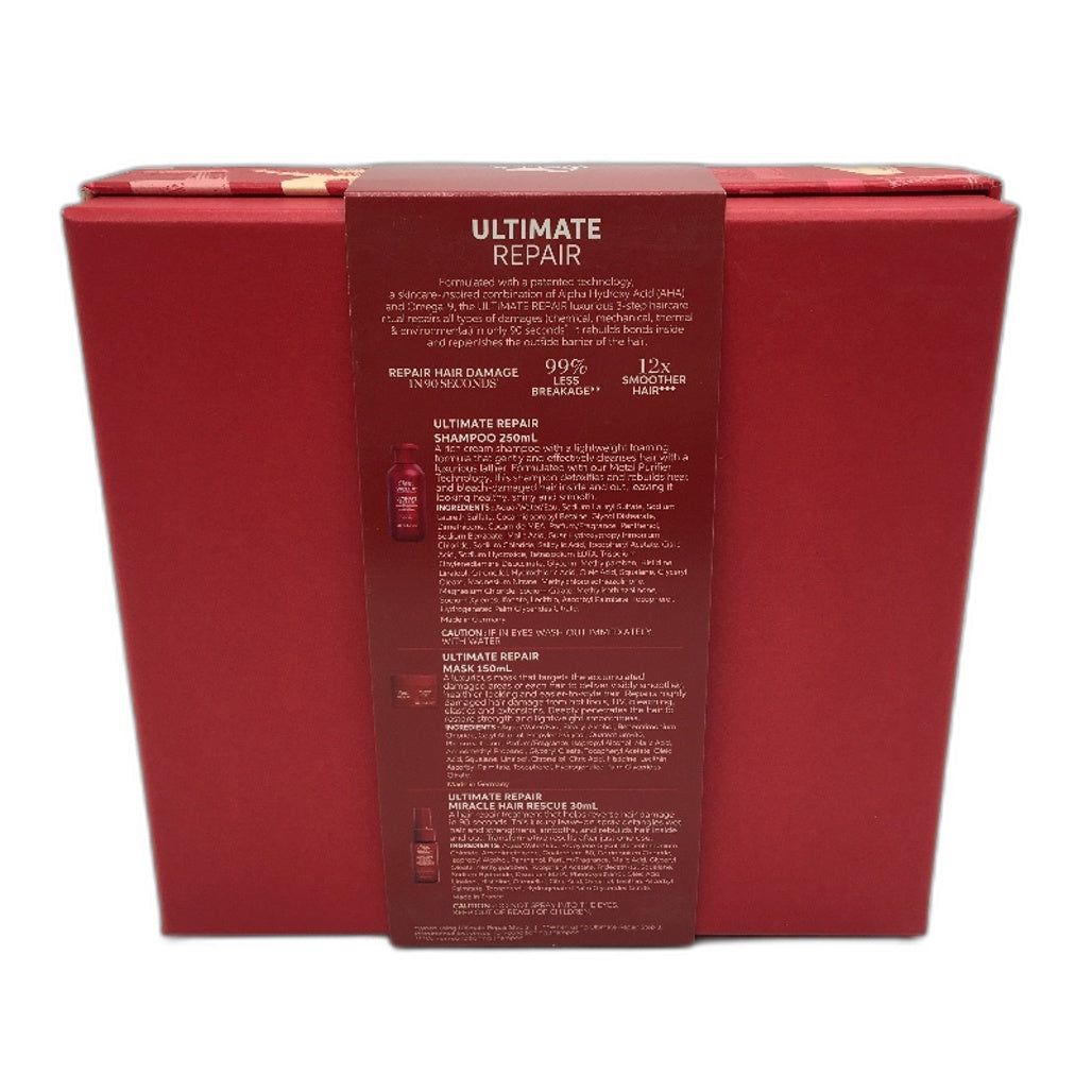 Wella Professionals Ultimate Repair Miracle Hair Rescue Trio Set Gift Pack NEW
