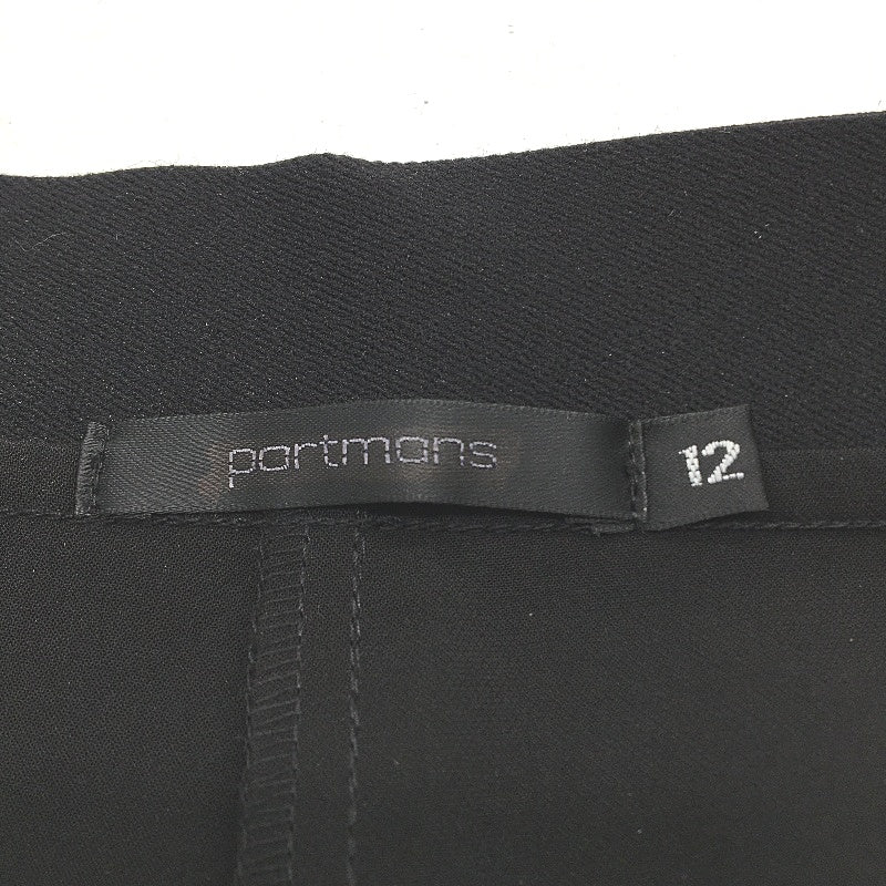 Portmans Soho South High Rise Gold Chain Black Culotte Ladies Size AU 12 NEW