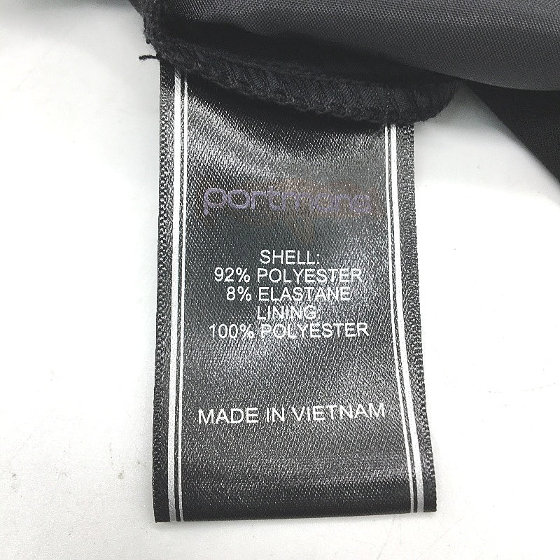 Portmans Soho South High Rise Gold Chain Black Culotte Ladies Size AU 12 NEW