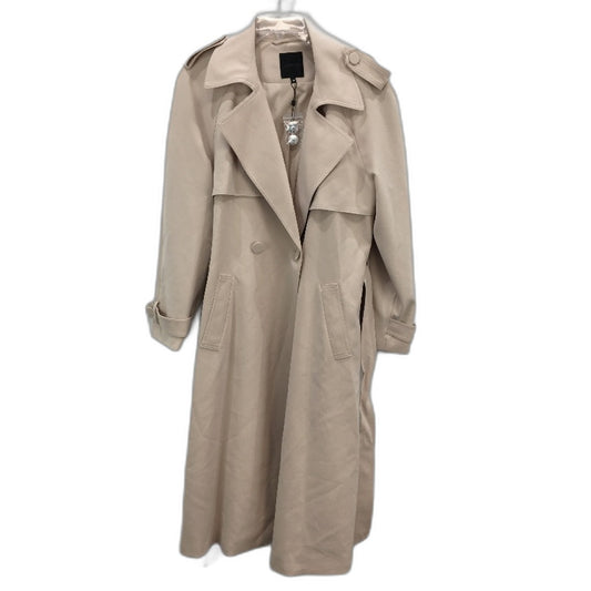 Portmans Buckwheat Longline Double Breasted Belted Trench Coat Ladies Sz 14 NEW
