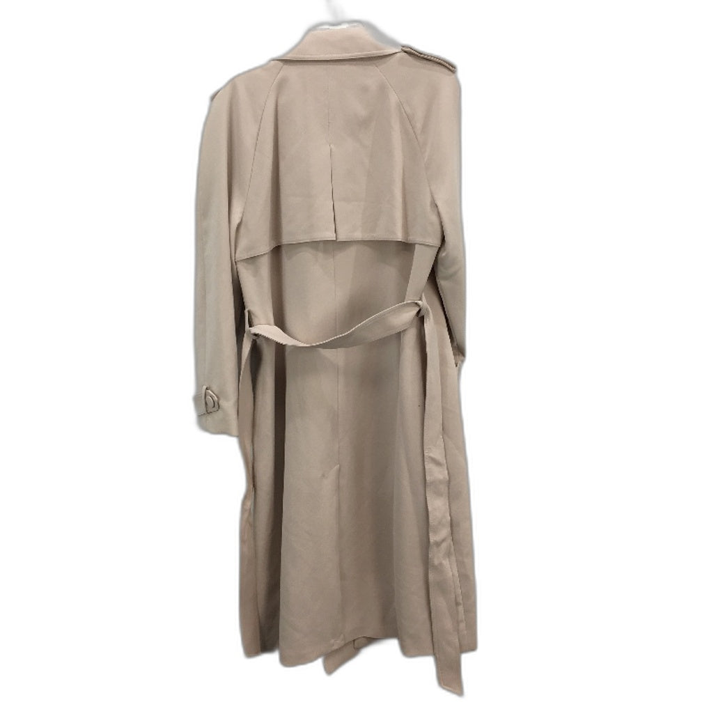 Portmans Buckwheat Longline Double Breasted Belted Trench Coat Ladies Sz 14 NEW