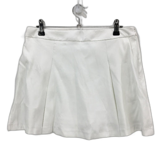 Dotti Torrance White Pleated Mini Tennis Skort Ladies Size Medium NEW