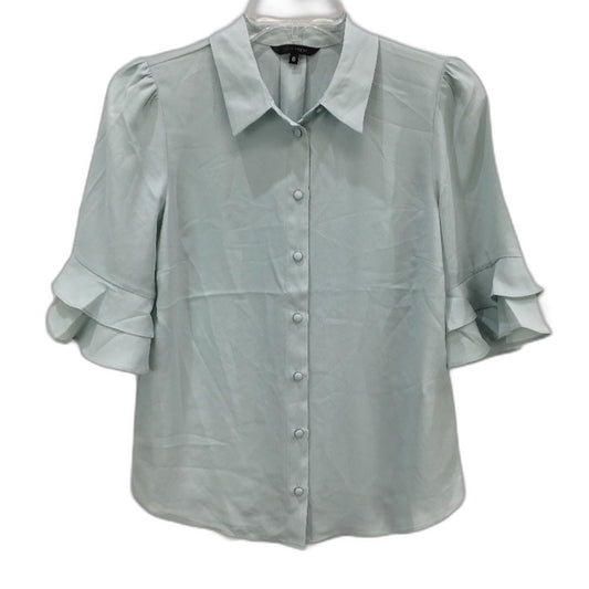 Portmans Kayla 3/4 Sleeve Button Up Spearmint Green Shirt Ladies Size AU 6 NEW