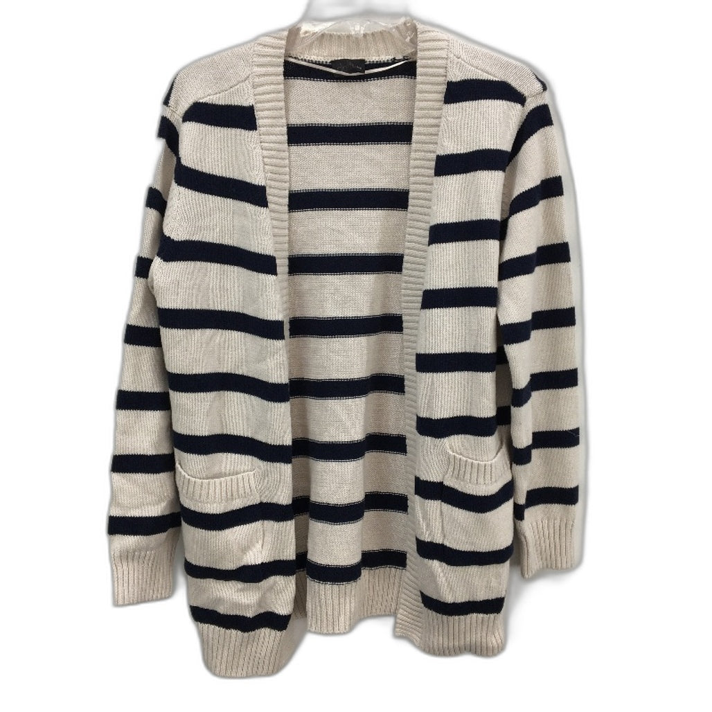 Dotti Olivia Long Sleeve Milk Black Stripe Cardigan Ladies Size XS/S NEW