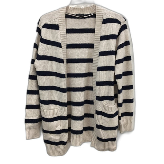 Dotti Olivia Long Sleeve Milk Black Stripe Cardigan Ladies Size XS/S NEW