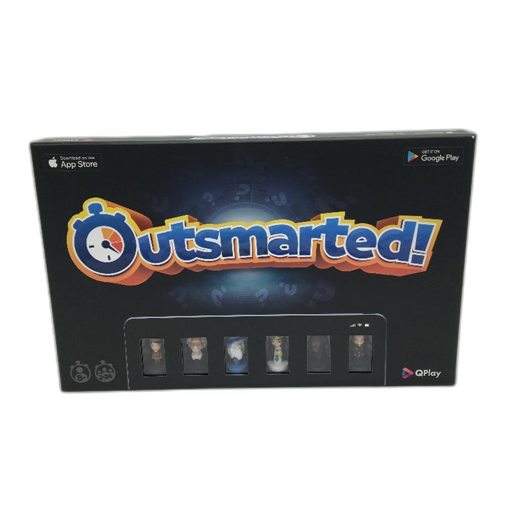 Outsmarted The Live Quiz Show Board Game 2-24 Players 6000 Multimedia Questions