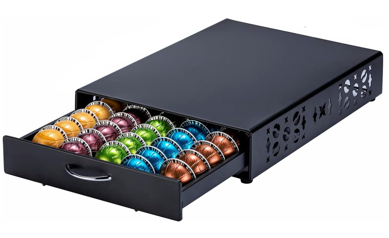 Rice rat Nespresso Pods Holder Vertuo Pod Coffee Capsules 50 pods NEW