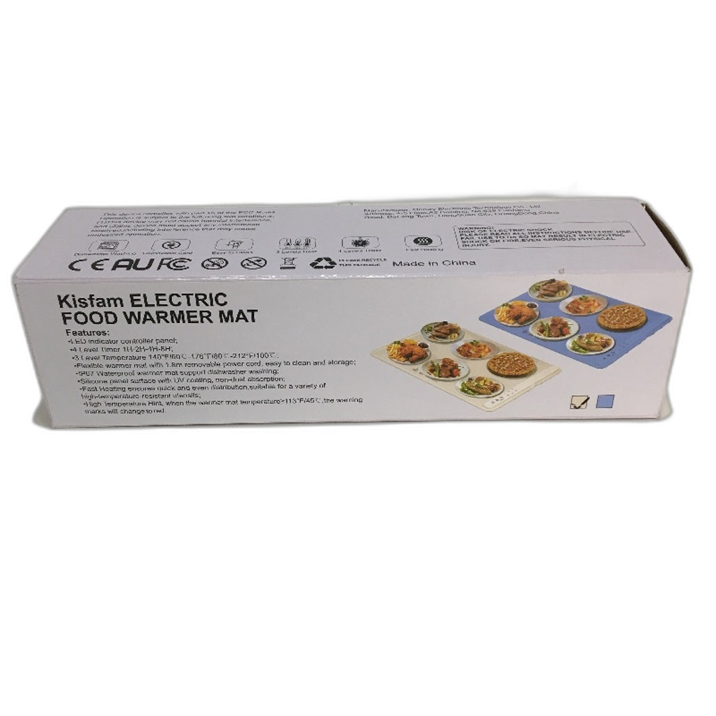Kisfam Electric Food  Warmer Mat LED Controller Panel Waterproof 240W NEW