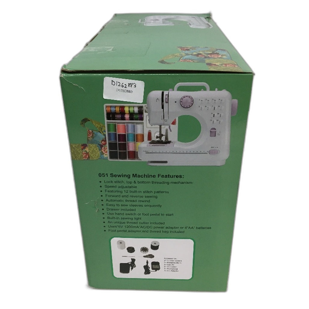 Mini Multifunctional Household Sewing Machine With Foot Pedal Model 051 NEW