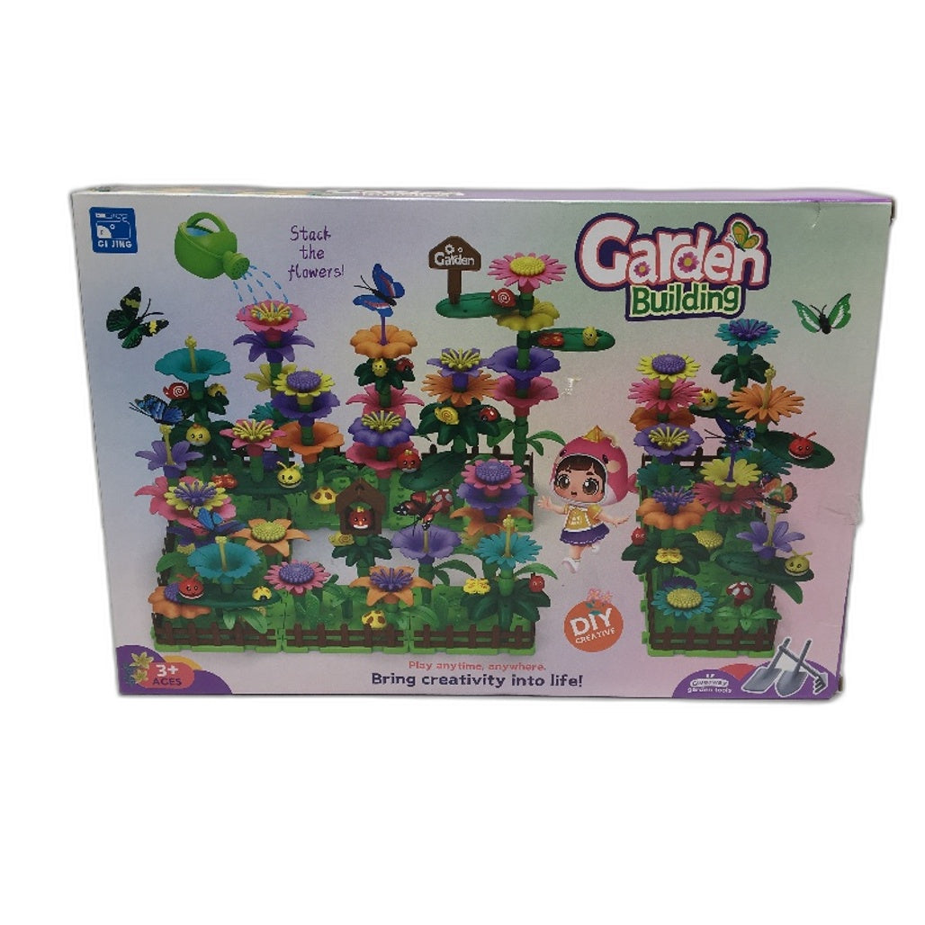 Garden Building Build A Flower Garden Toy Set STEM DIY Creative NEW