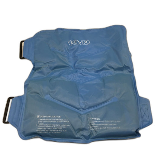 Revix REX118 Reusable Flexible Blue Gel Ice Pack for Hip Plush Lining NEW