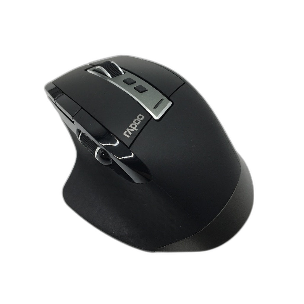 Rapoo 9900M Multi Mode Wireless Low Profile Slim Black Keyboard & Mouse NEW