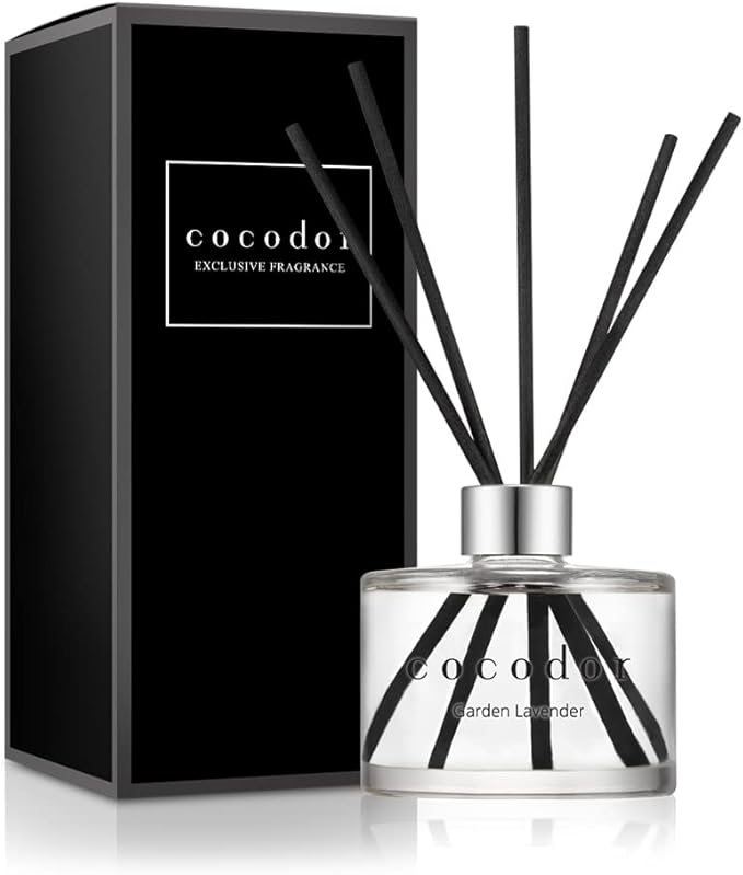 Cocodor Signature Oil Diffuser & Reed Diffuser Sticks Garden Lavender 200ml NEW