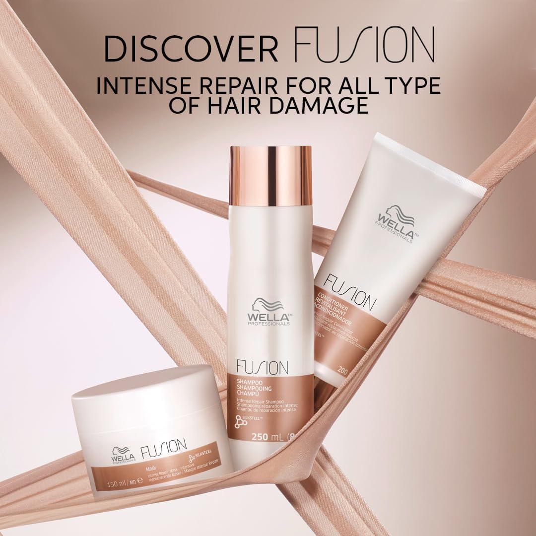 Wella Professional Fusion Intense Repair Hair Recovery Trio Set Gift Pack NEW