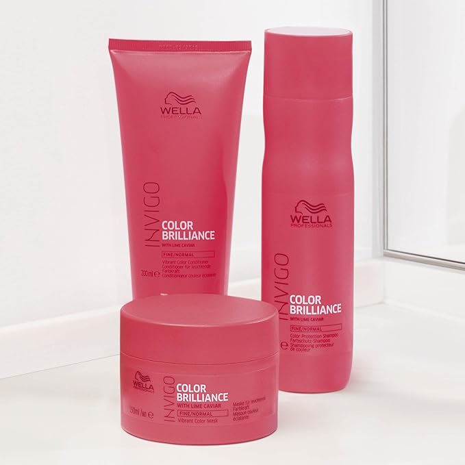 Wella Professional Be Vibrant Invigo Colour Brilliance Trio Set Gift Pack NEW