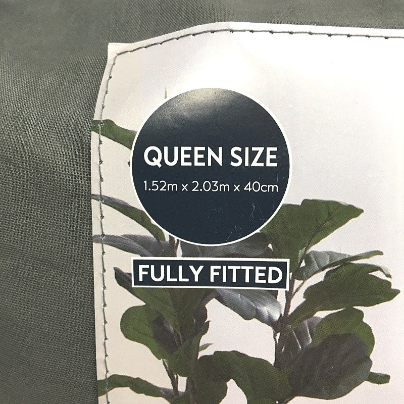 Kirkton House Sleep Comfort Bamboo Charcoal Mattress Protector QUEEN Bed NEW