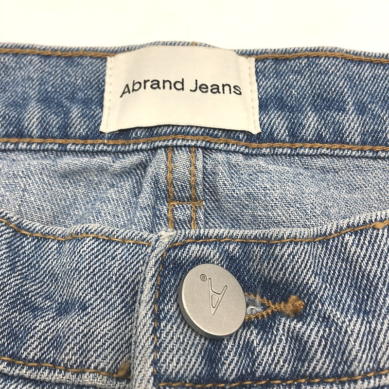 Abrand Jeans A 99 Low Rise Denim Pale Blue Maxi Skirt Ladies Size AU 8 NEW