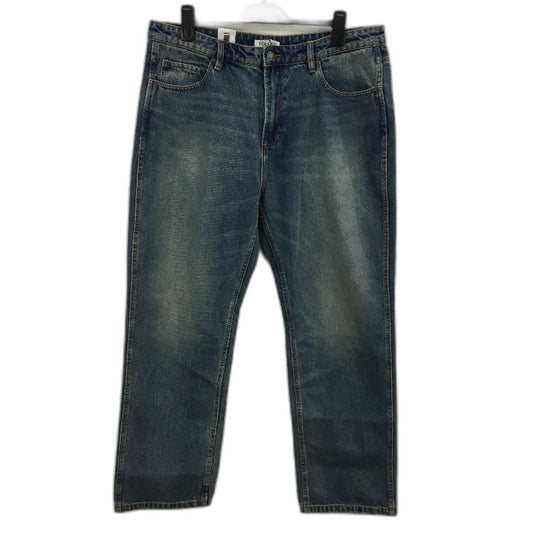 Rollas Ezy Torque Dark Vintage Indigo Denim Jeans Mens Size W36 L32  NEW