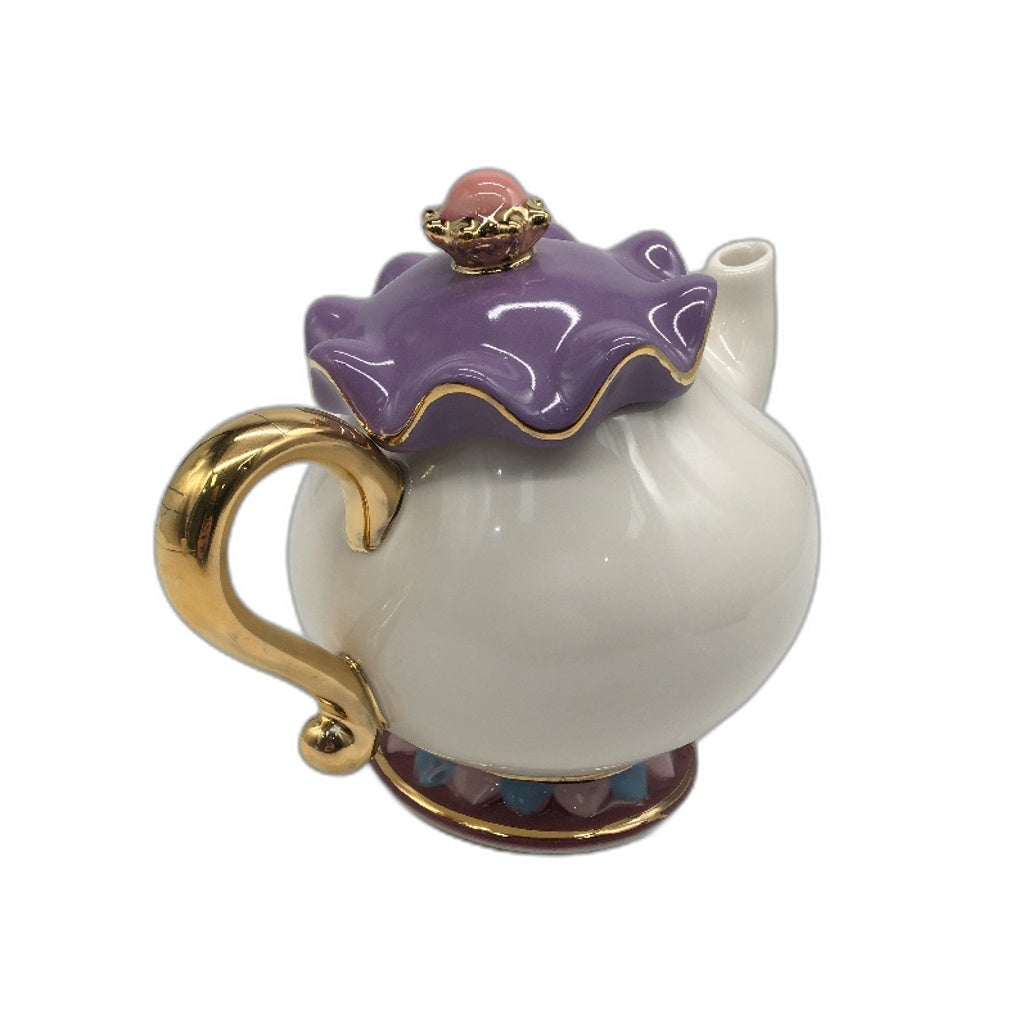 Kato Kogei Disney Beauty and the Beast Mrs Potts & Chip Novelty Teapot NEW