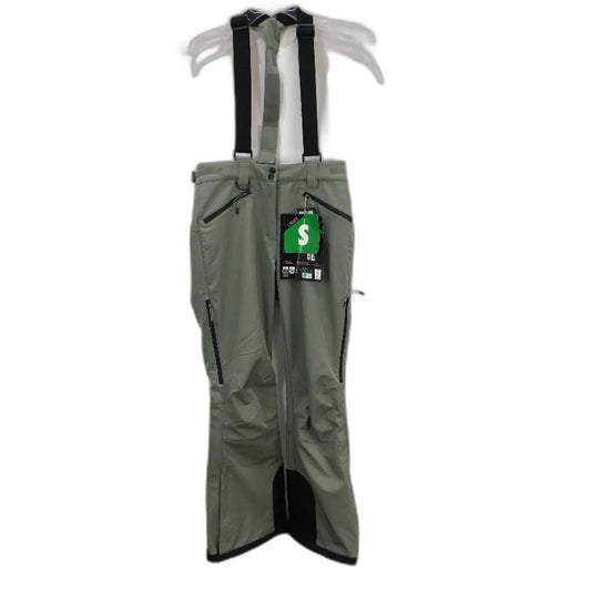 Crane Performance Moss Green Detachable Braces Ski Pants Ladies Size Small NEW