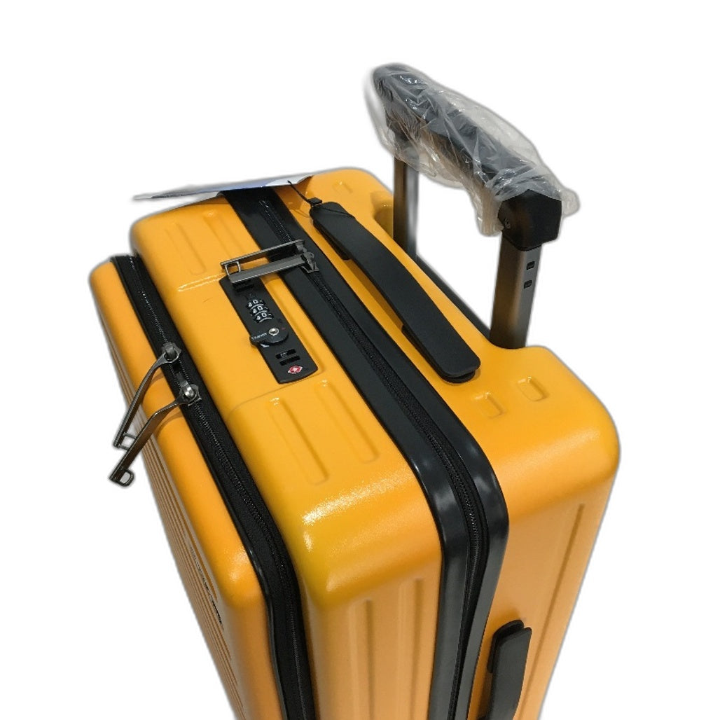 TydeCkare 20 Inch Orange 50cm Carry On Travel Luggage Suitcase With TSA Lock NEW