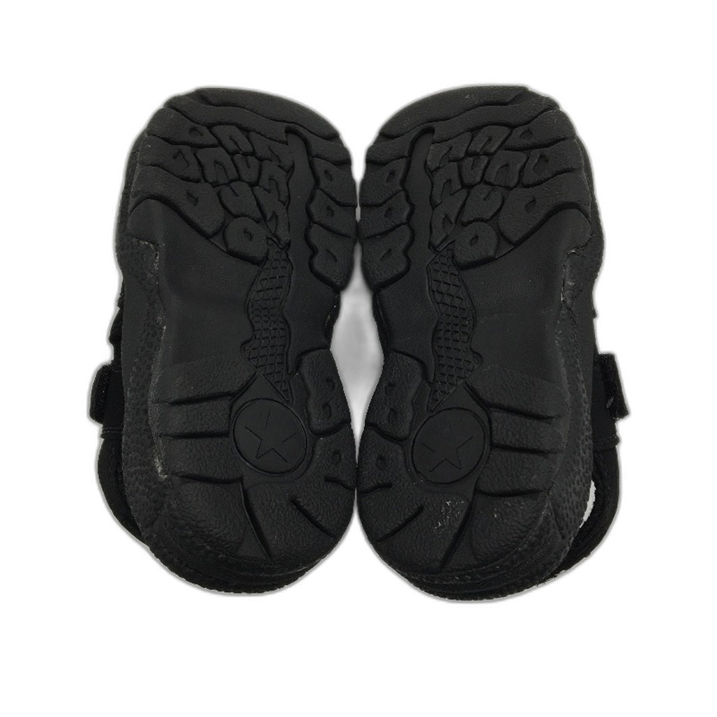 Converse Black Fabric Easy Strap Kids Sports Sandal Size US 1 EUR 31.5 19cm NEW