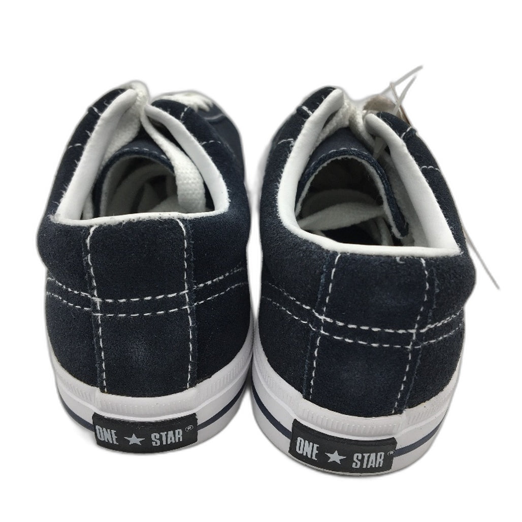 Converse Navy Suede All Star Low Cut Sneakers Size US 12 EUR 29 UK 11.5 NEW